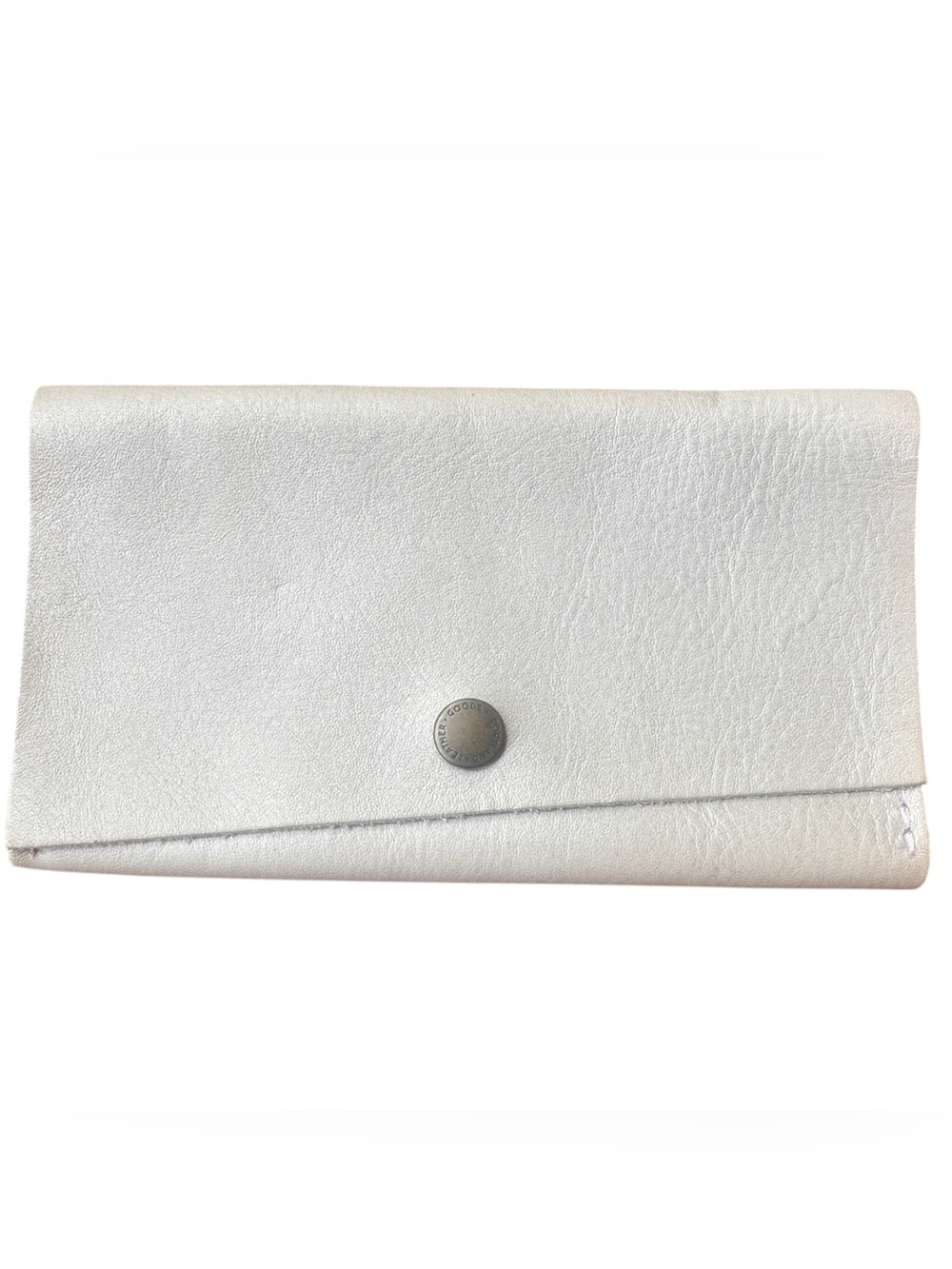 Portland Leather Goods Rancher Wallet in Pearly White